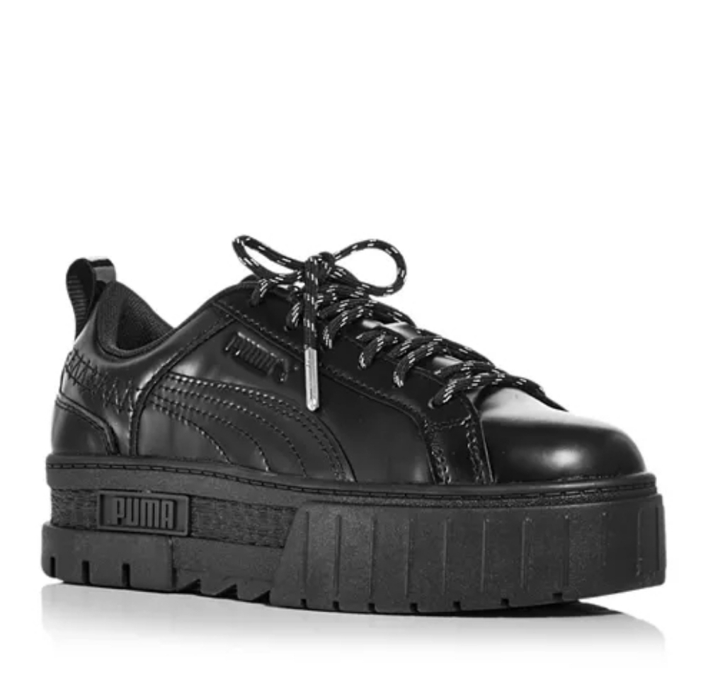 PUMA Women's Black Platform Sneakers